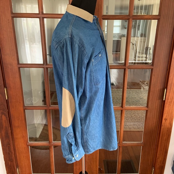 Canadian Outdoors Denim Bison Shirt - Picture 9 of 11